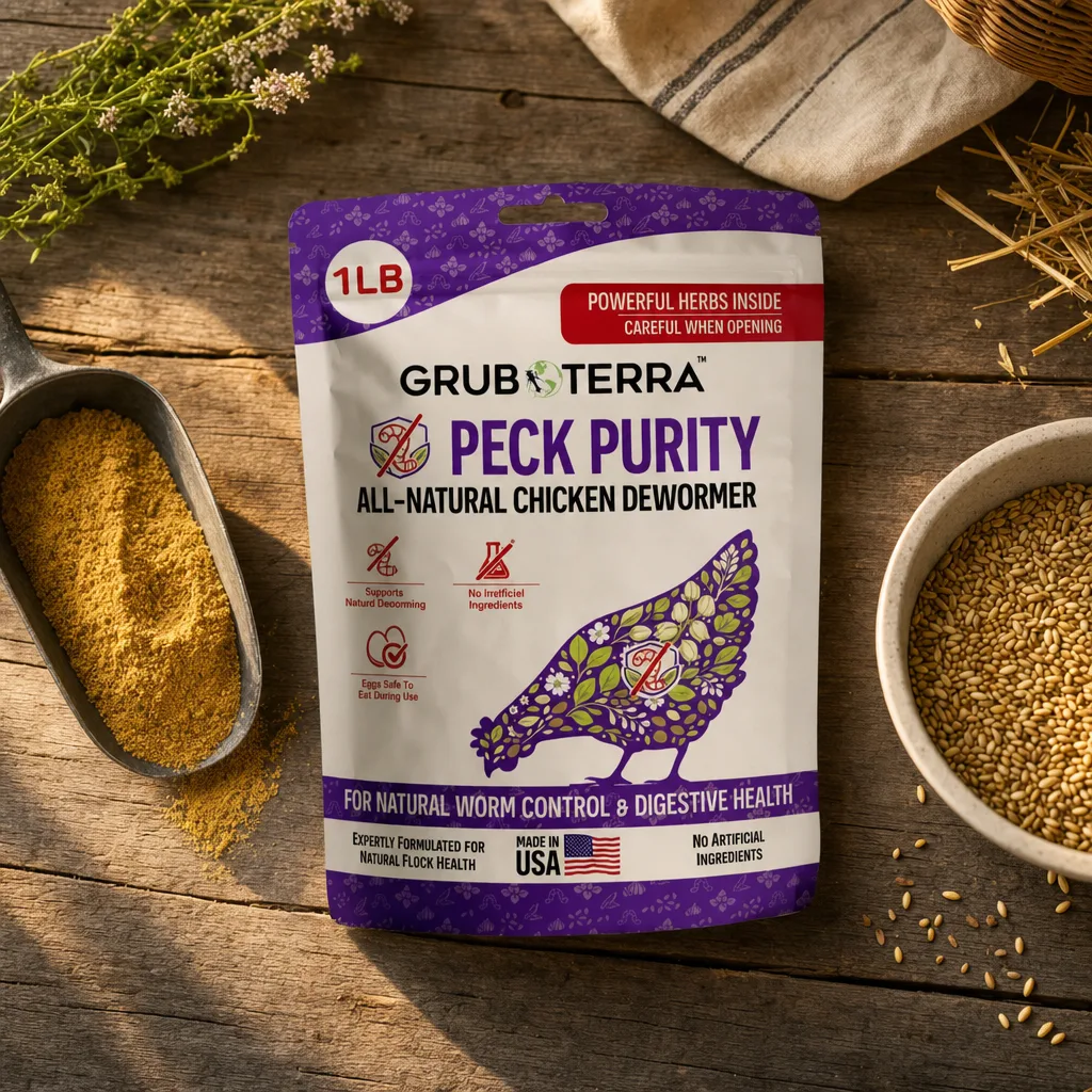 Daily chicken care routine with Peck Purity