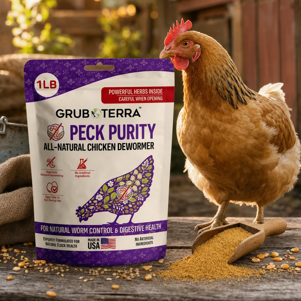 Peck Purity daily flock care product